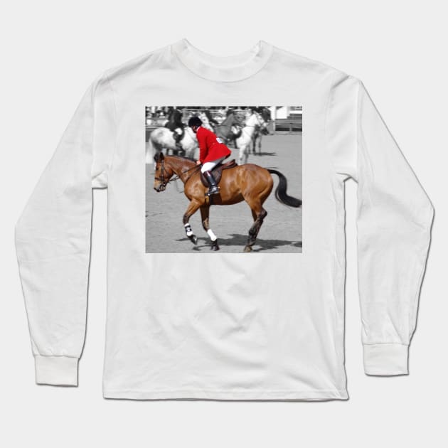 Royal Windsor Horse Show Long Sleeve T-Shirt by MAMMAJAMMA